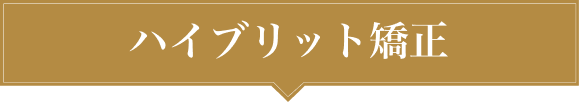 ハイブリッド矯正
